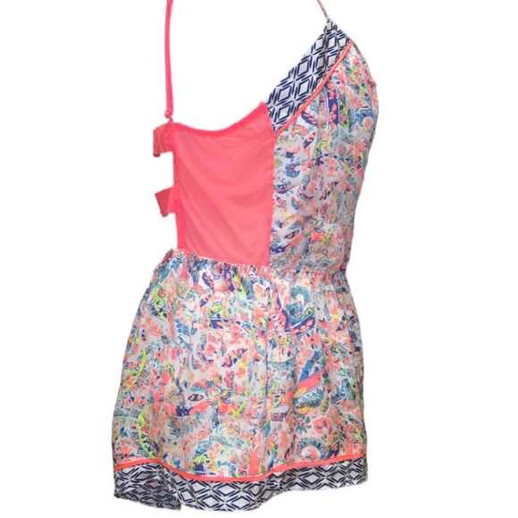 Victoria’s Secret Neon Paisley Romper - Medium NWT - Picture 9 of 11